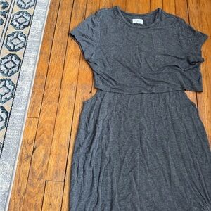 Lou & Grey Charcoal Dress